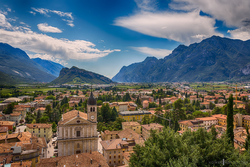 Italian Town of Arco - Lake Garda