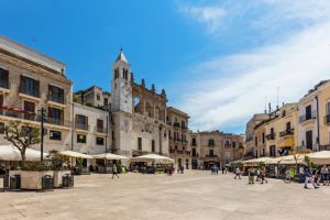 New Year on the square in Bari