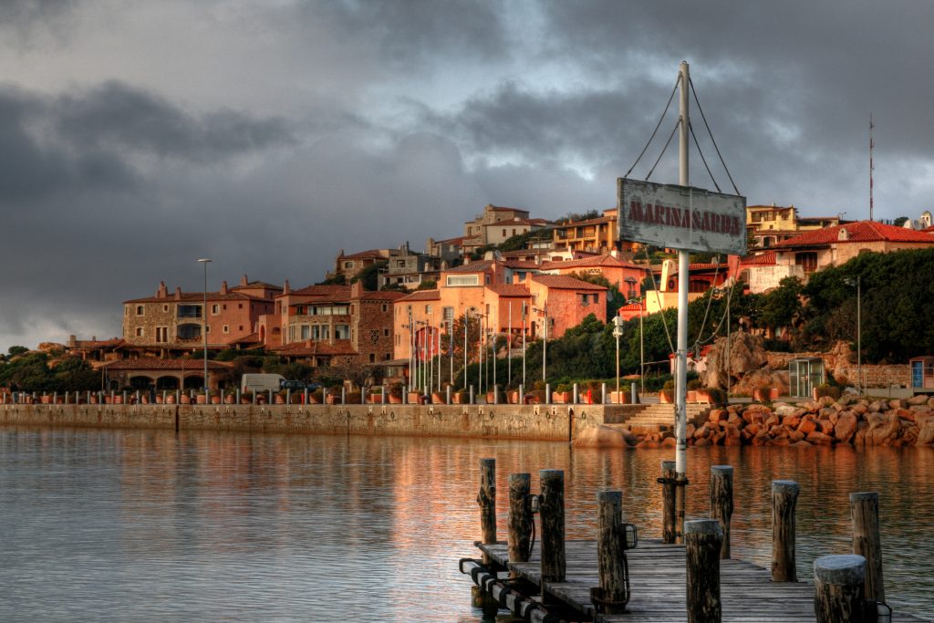 Porto Cervo from the sea