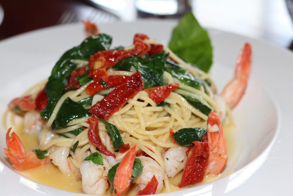 Seafood pasta