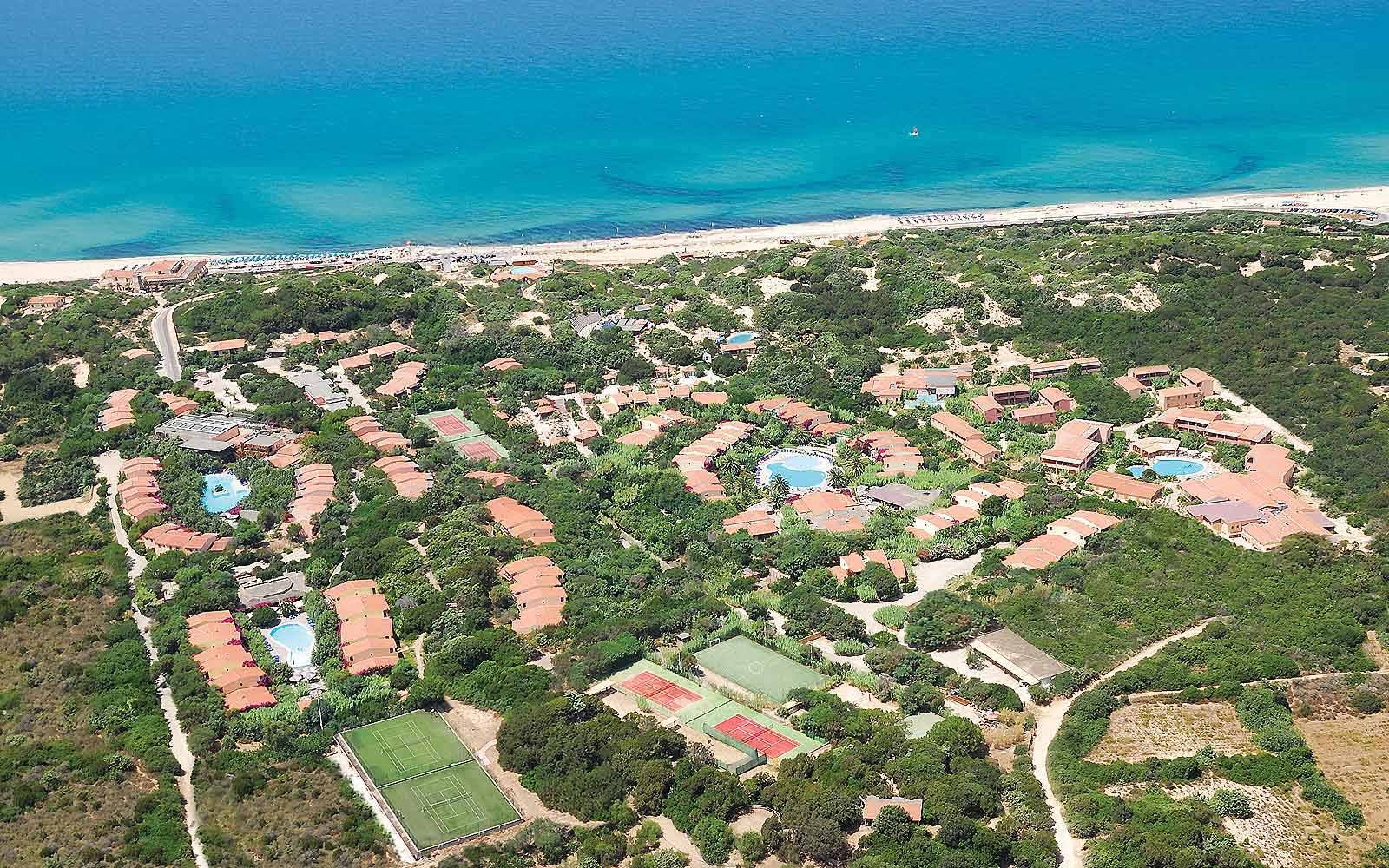 Aerial view of Resort & Spa Le Dune