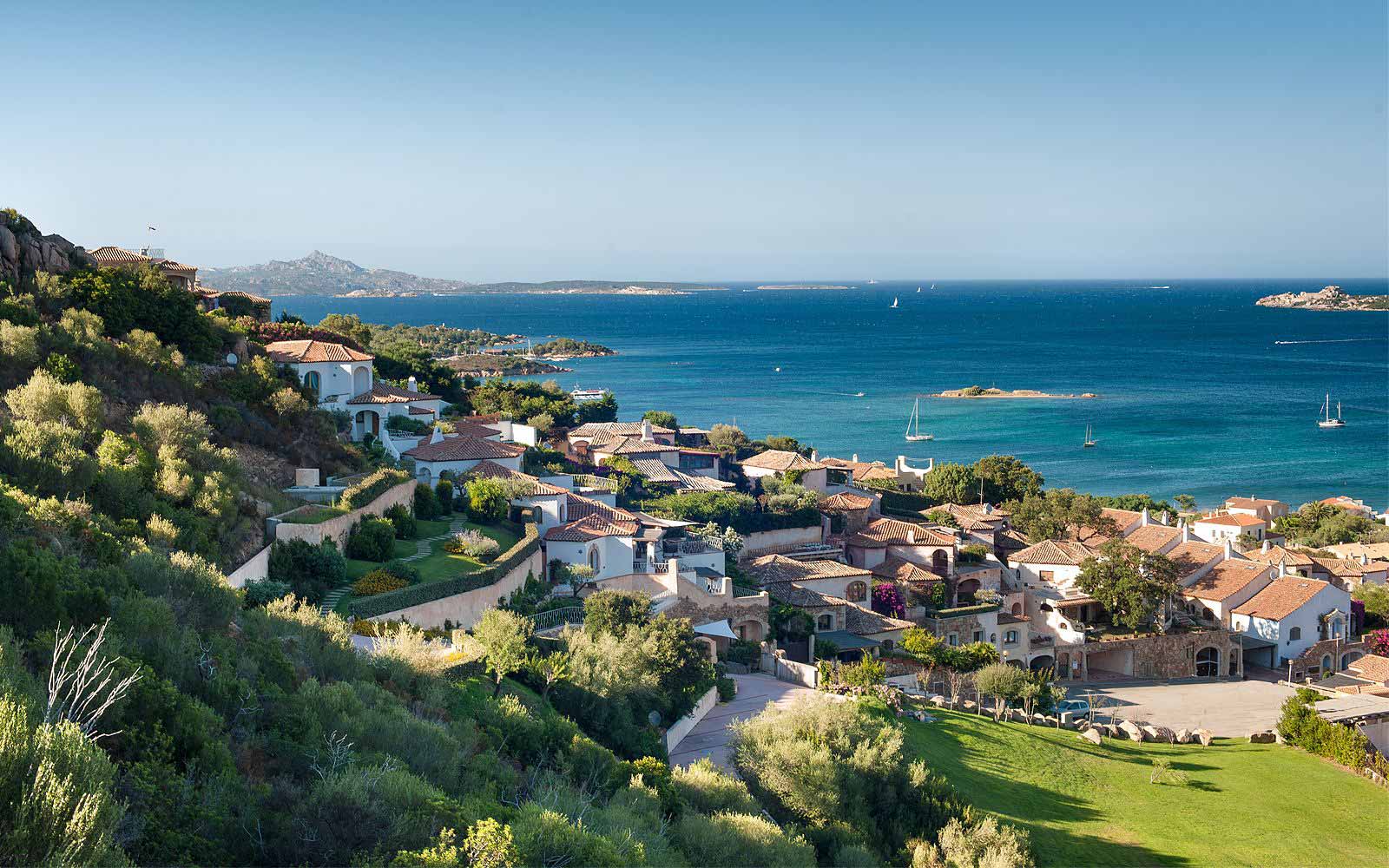 Panoramic view at Hotel Relais Villa Del Golfo & Spa