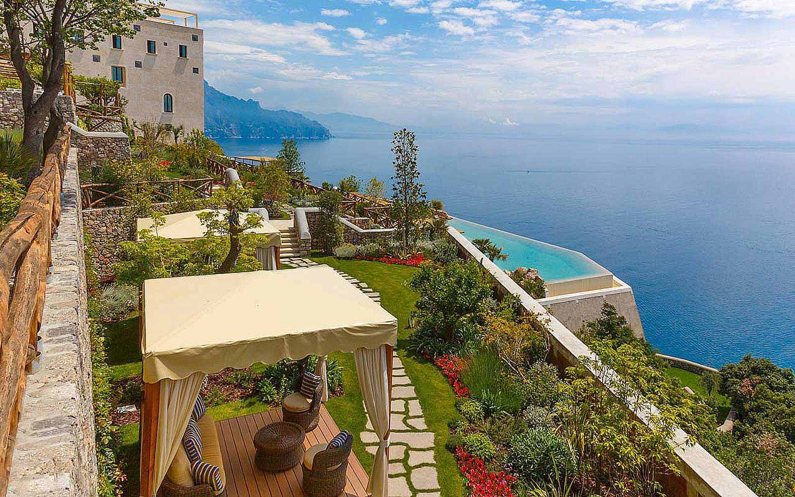 A view from the Monastero Santa Rosa
