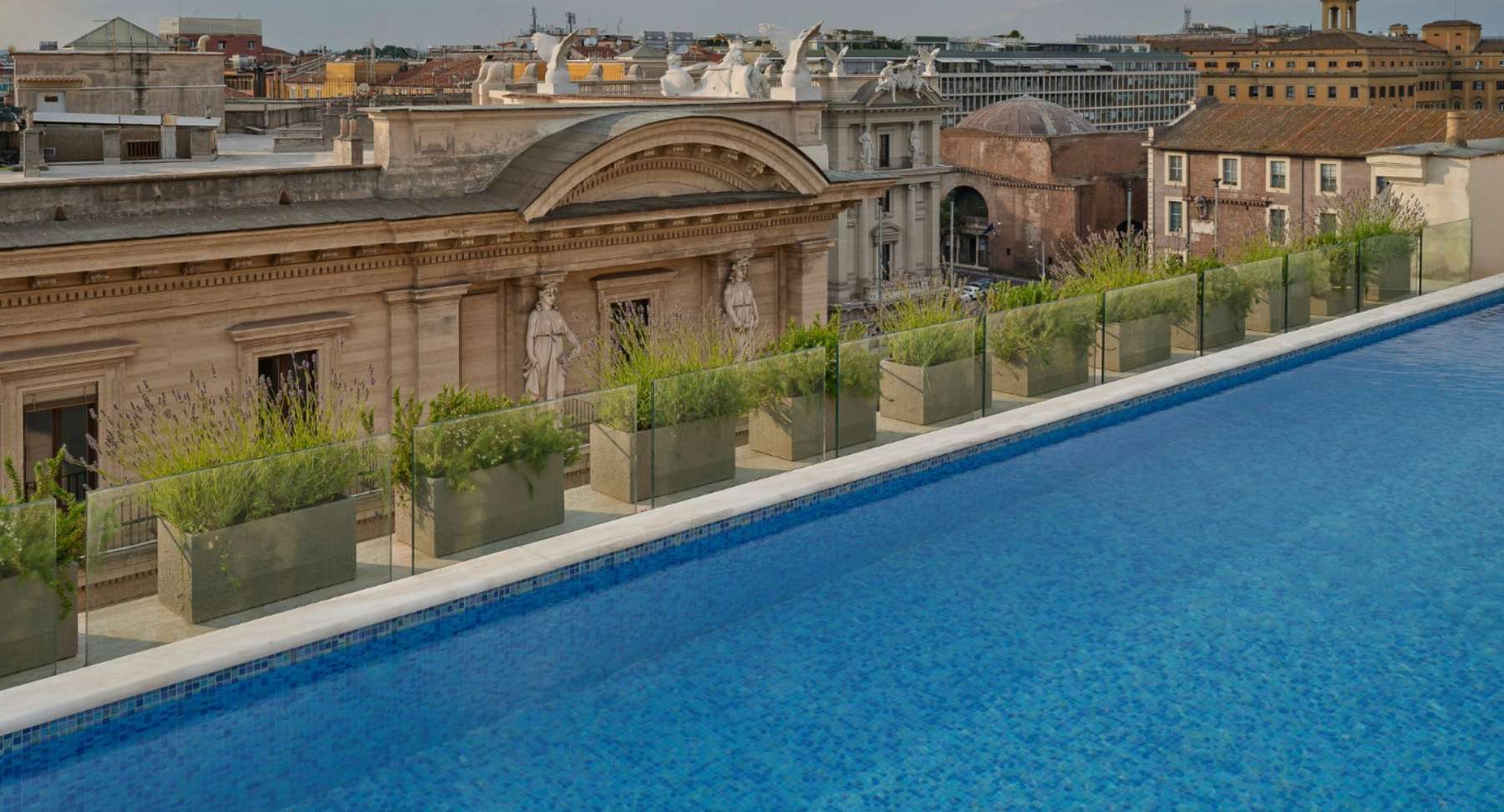 Anantara Palazzo Naiadi Rome Hotel - Rooftop Pool