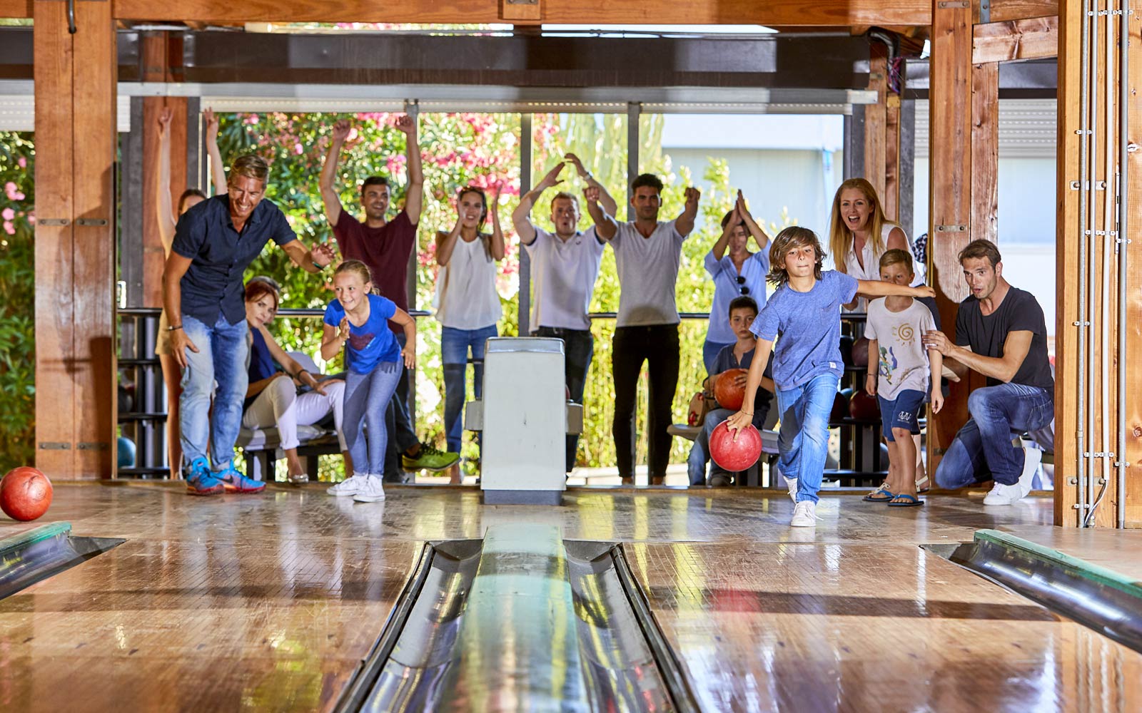 Bowling at Forte Village
