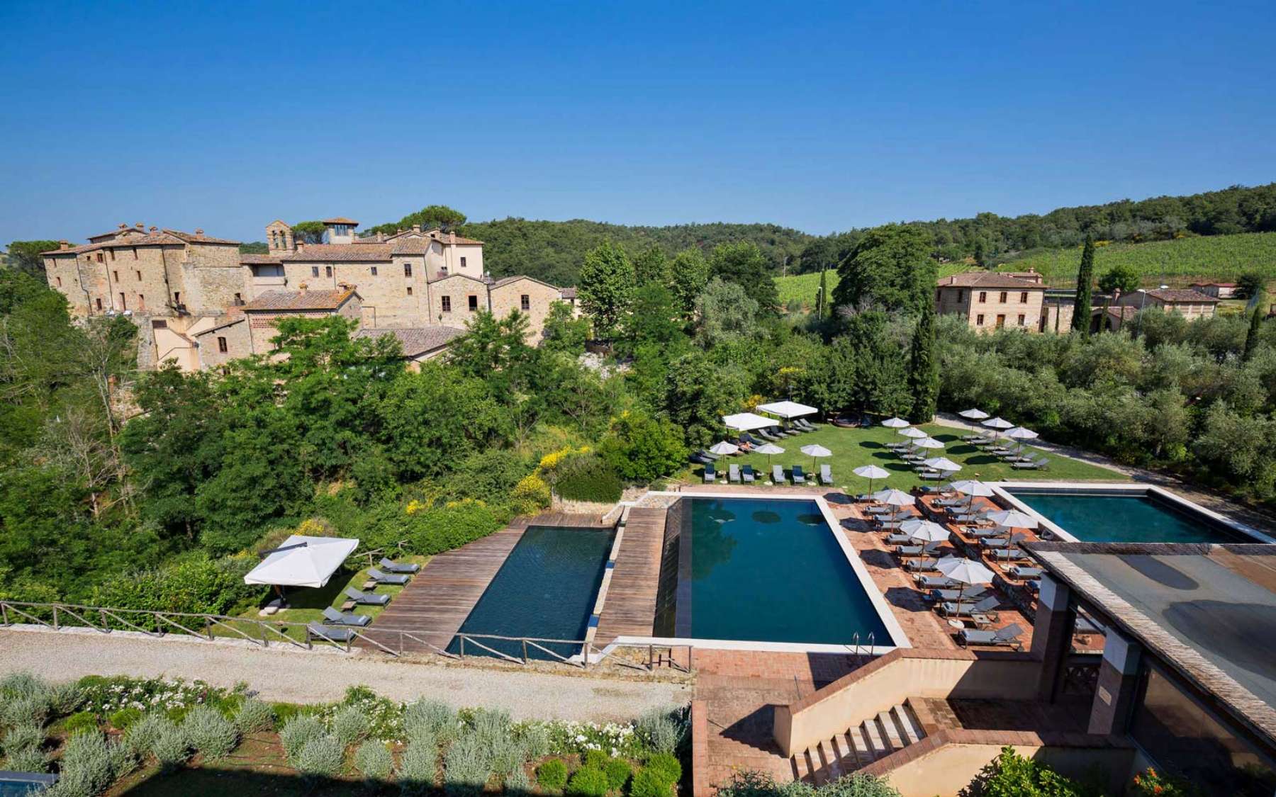 Castel Monastero Hotel External