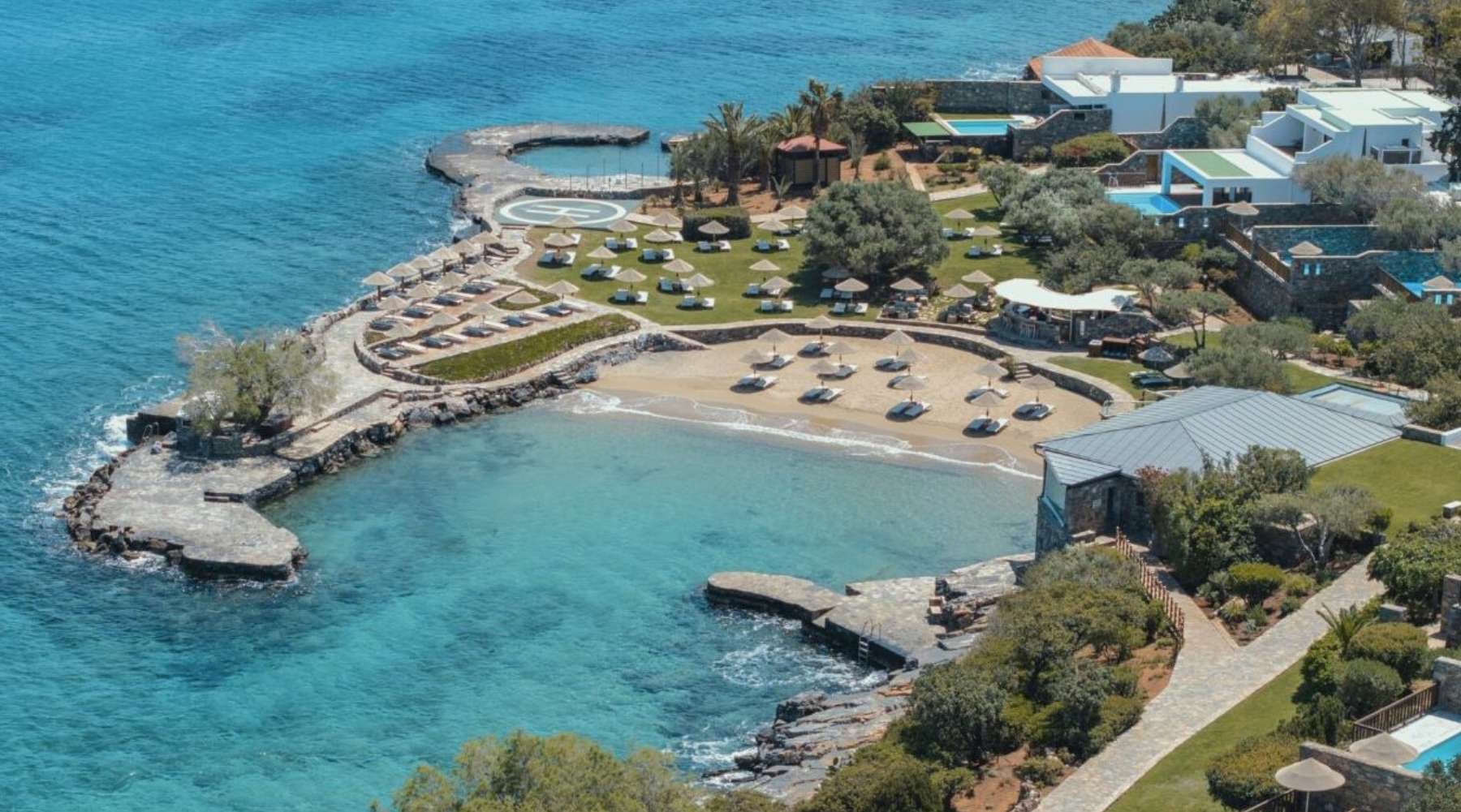 Elounda Mare Hotel Private Beach