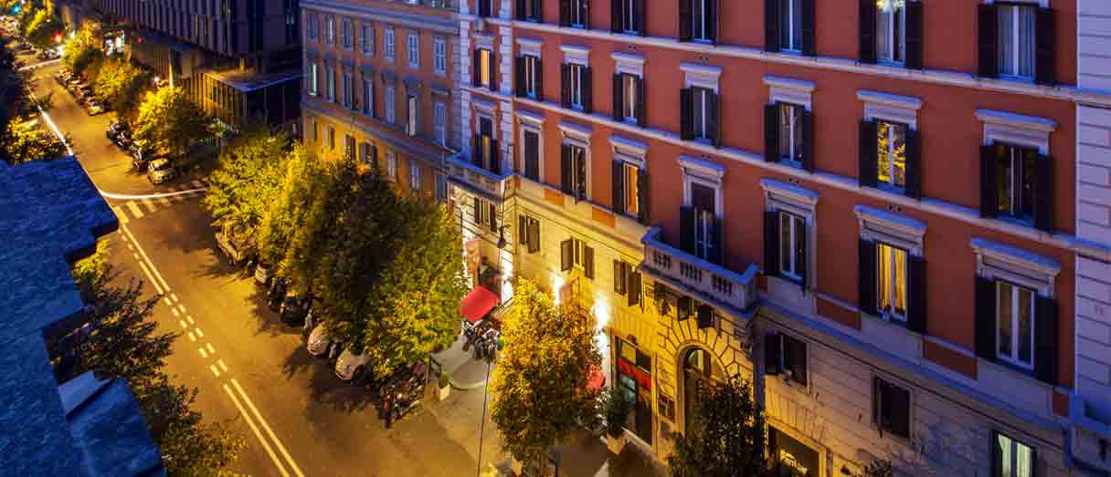 Aerial view at Hotel Oxford