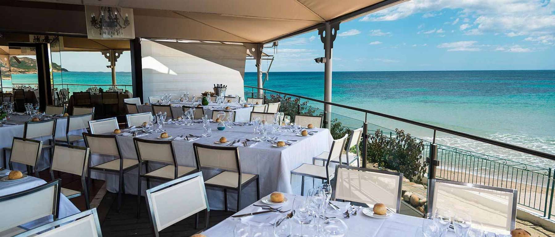 Restaurant Le Dune at Forte Village Sardinia