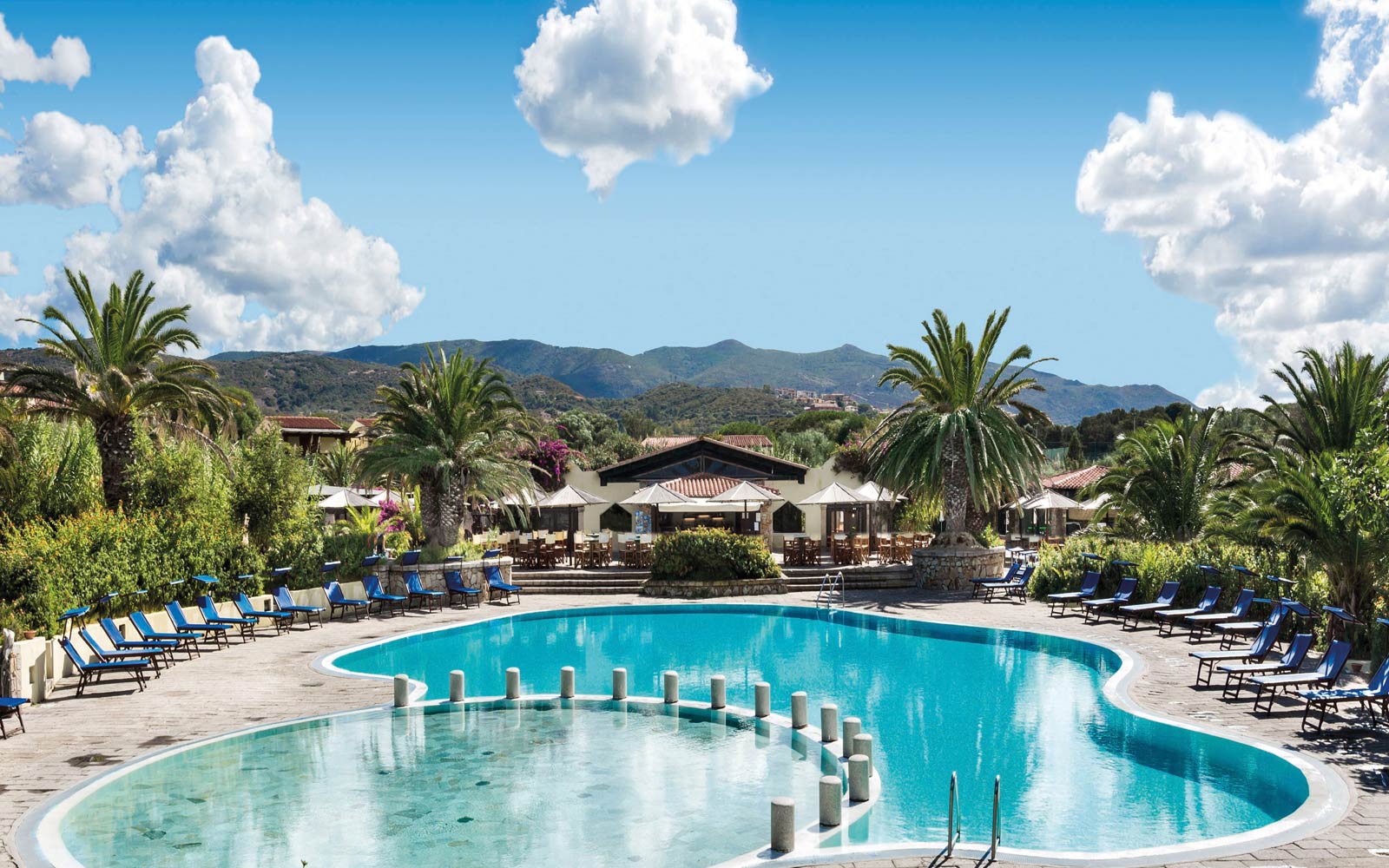 Swimming Pool at Hotel Le Palme