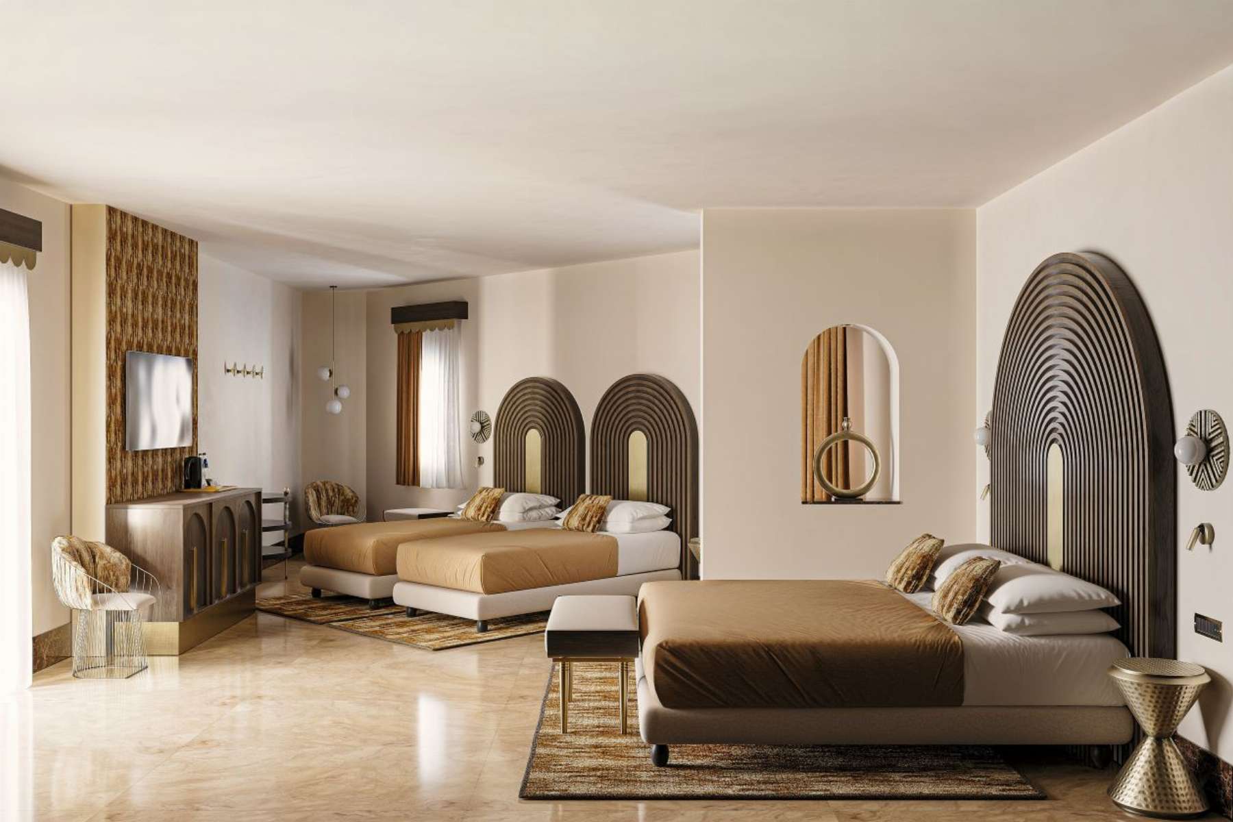 Spiagge San Pietro Deluxe Quad Room