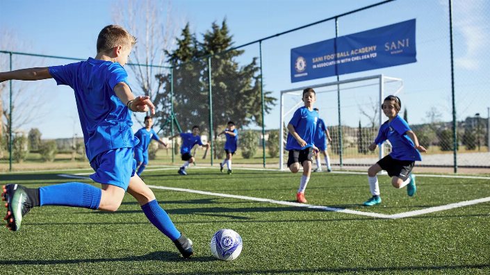 Football at Sani sports academies