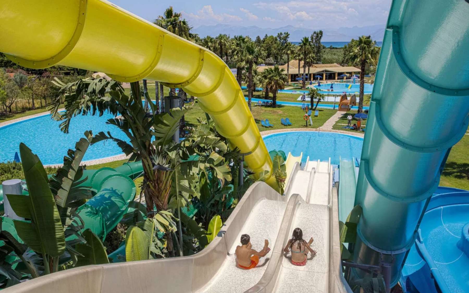 Waterslides